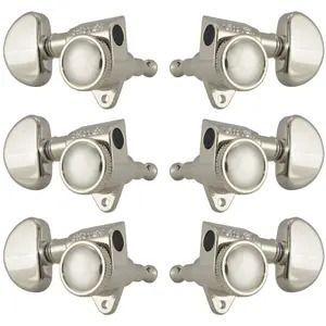 Grover Roto-Grip Locking Rotomatics Chrome Set 3+3 - Nickel