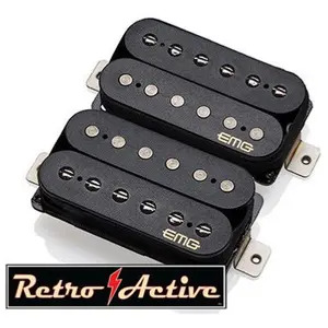 EMG Fat 55 Humbucker Black - Long Shaft