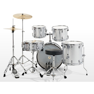 Natal DNA 20" Fusion Acoustic Drum Kit - Silver
