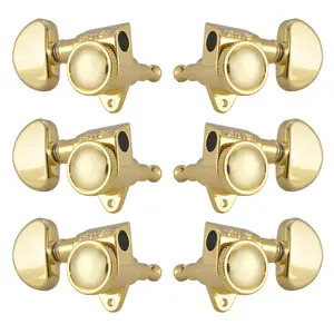 Grover Roto-Grip Locking Rotomatics Chrome Set 3+3 - Gold