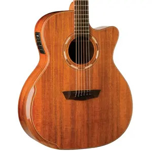 Washburn Comfort G55CE Koa Grand Auditorium Cutaway Electro Acoustic Guitar - Natural