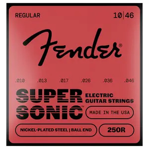 Fender Super 250's Nickel Plated Steel Guitar Strings - 10-46