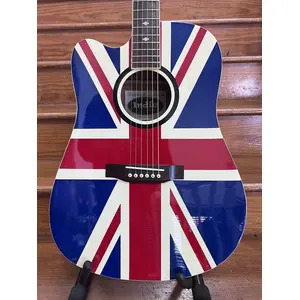 SECONDHAND Indie UJ-20 CE Left Handed Electro Acoustic - Union Jack