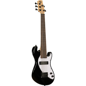 Kala Solid Body 5-String Black FRETLESS U-BASS