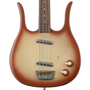 Danelectro 58 Longhorn Bass Guitar - Copper Burst