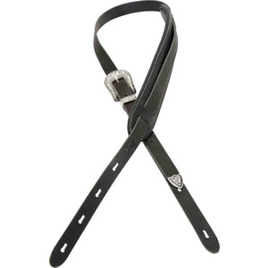 Levy's Leather 50's Style Padded Strap - Black
