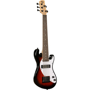 Kala Solid Body 5-String Tobacco Burst FRETTED U-BASS