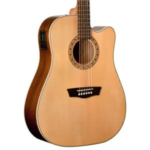 Washburn Heritage D7SCE Dreadnought Electro Acoustic Guitar - Natural