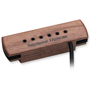 Seymour Duncan SA3XL Woody XL Adjustable Soundhole Acoustic Guitar Pickup - Walnut