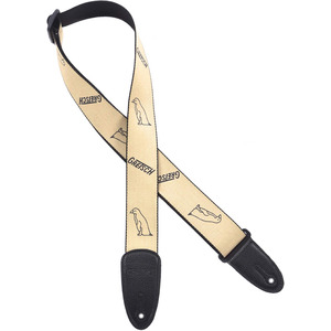 Gretsch Penguins Strap - Gold & Black 