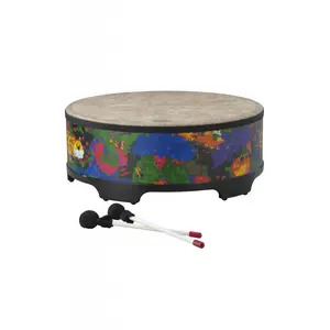 Remo KD-5822-01 Kids Gathering Drum 8" x 22" Rain Forest Design