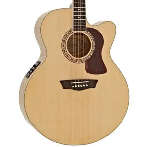 Washburn Heritage J40SCE Jumbo Electro Acoustic Guitar - Natural