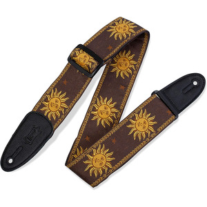 Levy's MPJG-Sun Weave Guitar Strap - Brown