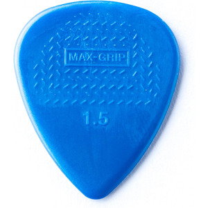 Jim Dunlop Nylon Standard MAX GRIP Guitar Picks 12 Pack - 1.5mm