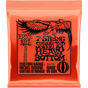 Ernie Ball Skinny Top Heavy Bottom Slinky 7 String - 10-62