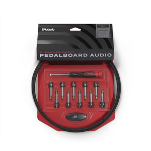 D'Addario Cable Station Pedal Board Patch Cable Kit