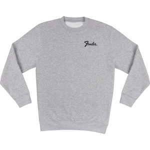 Fender SM Transition Logo Sweatshirt, Athletic Gray