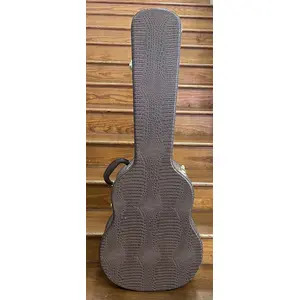 SECONDHAND G4M Acoustic Guitar Hardcase - Brown Mock Crocskin