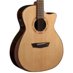 Washburn Comfort G20SCE Grand Auditorium Electro Acoustic Guitar - Natural