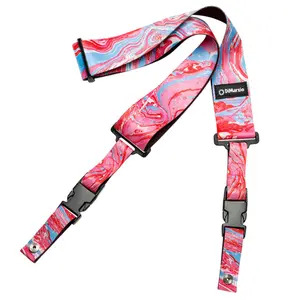 DiMarzio DD2240 ClipLock Steve Vai 2" Quick Release Guitar Strap  - Cherry Universe