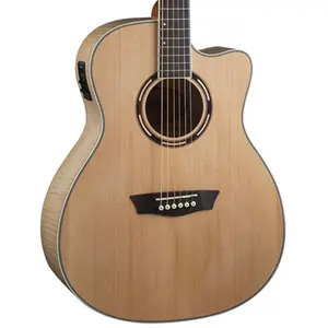 Washburn Apprentice AG40CE Grand Auditorium Cutaway Electro Acoustic Guitar - Natural