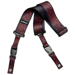 DiMarzio DD2240 ClipLock Steve Vai 2" Quick Release Guitar Strap  - Art Design Black