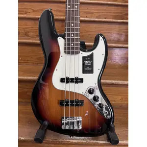 SECONDHAND Fender Player II Jazz Bass, 3 Tone Sunburst + Gigbag