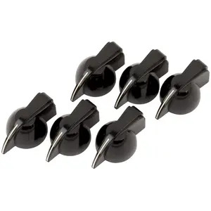 Fender Pure Vintage Chicken Head Amplifier Knobs, Black