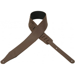 Levy's M26BL Leather Guitar Strap - Brown