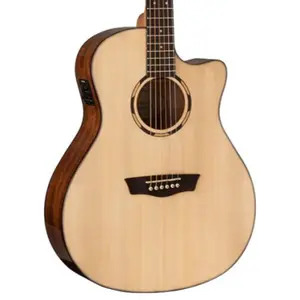 Washburn Woodline O10SCE Orchestra Electro Acoustic Guitar - Natural