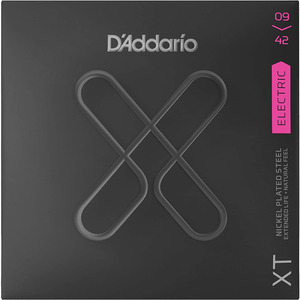 D'Addario XT Coated Nickel Electric Guitar Strings - 09-42