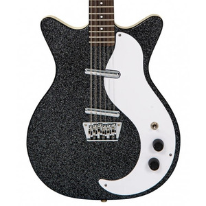 Danelectro Dc59 12 String Electric Guitar - Black Sparkle