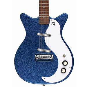 Danelectro Dc59m Nos Electric Guitar - Deep Blue Metalflake