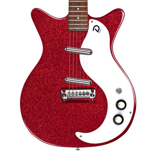 Danelectro Dc59m Nos Electric Guitar - Red Metalflake