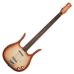 Danelectro 58 Longhorn Bass Guitar - Copper Burst