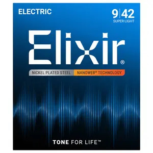 Elixir Nano Web Electric Super Light 9-42