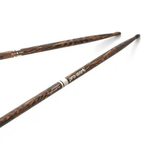 Promark Classic Forward 7A FireGrain Hickory Oval Wood Tip Drumsticks