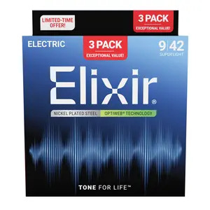 Elixir OptiWeb Electric 3 Pack