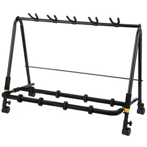 Hercules GS525BPLUS 5-Way Guitar Stand w/ Optional Castors