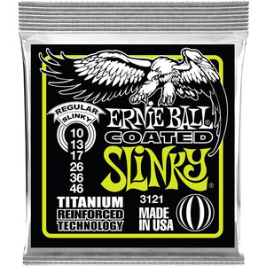 Ernie Ball 3121 Coated Electric Strings - 10-46
