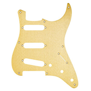 Fender 50s Stratocaster 8 Hole Pickguard - Gold Anodised