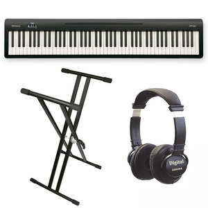 Roland FP10 Compact Digital Piano - FP10 Digital Piano Package w/ Stand and Headphones