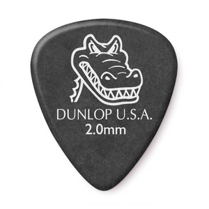 Jim Dunlop Gator Grip Guitar Picks 12 Pack - 2mm