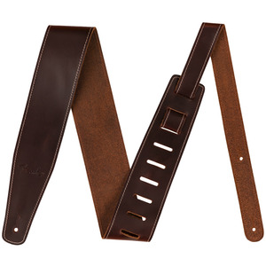 Fender Broken In Leather Guitar Strap  - Brown