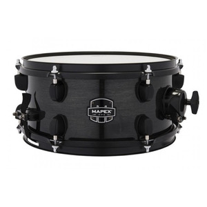 Mapex MPX Maple/Poplar Hybrid Snare Drum / Transparent Midnight Black - 12"x6"