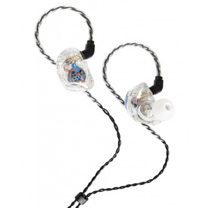 Stagg 4 Driver In-Ear Stage Monitor Headphones - Clear