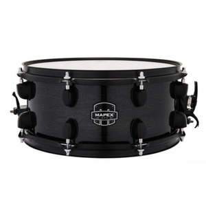 Mapex MPX Maple/Poplar Hybrid Snare Drum / Transparent Midnight Black - 14"x6.5"