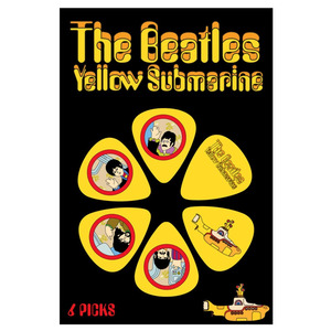 The Beatles 6 Pick Pack - Yellow Submarine