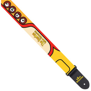 The Beatles Polyester Guitar Strap  - Yellow Submarine - Port Hole