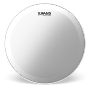 Evans EQ4 Frosted Bass Drum Batter Head